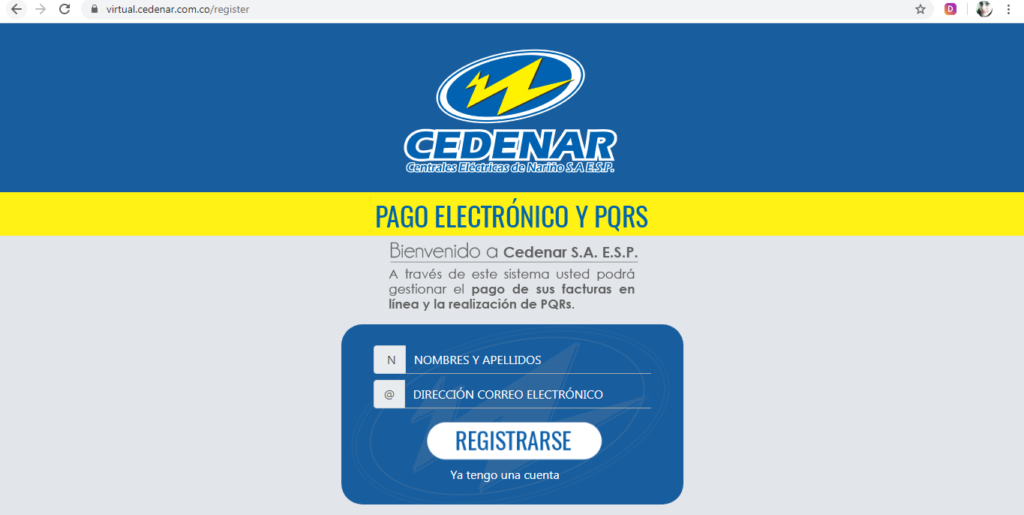 descargar factura de Cedenar